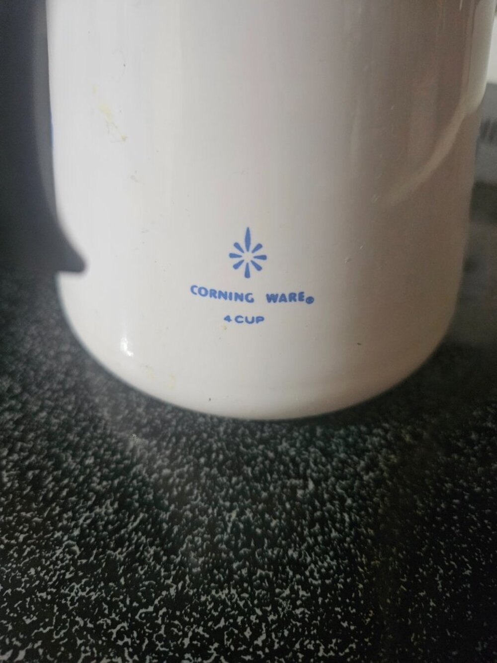 Vintage 4 Cup Corningware Blue Cornflower Teapot Coffee Tea Server Carafe - Picture 3 of 4